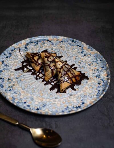 Chocolate samosa by Chef Anuj